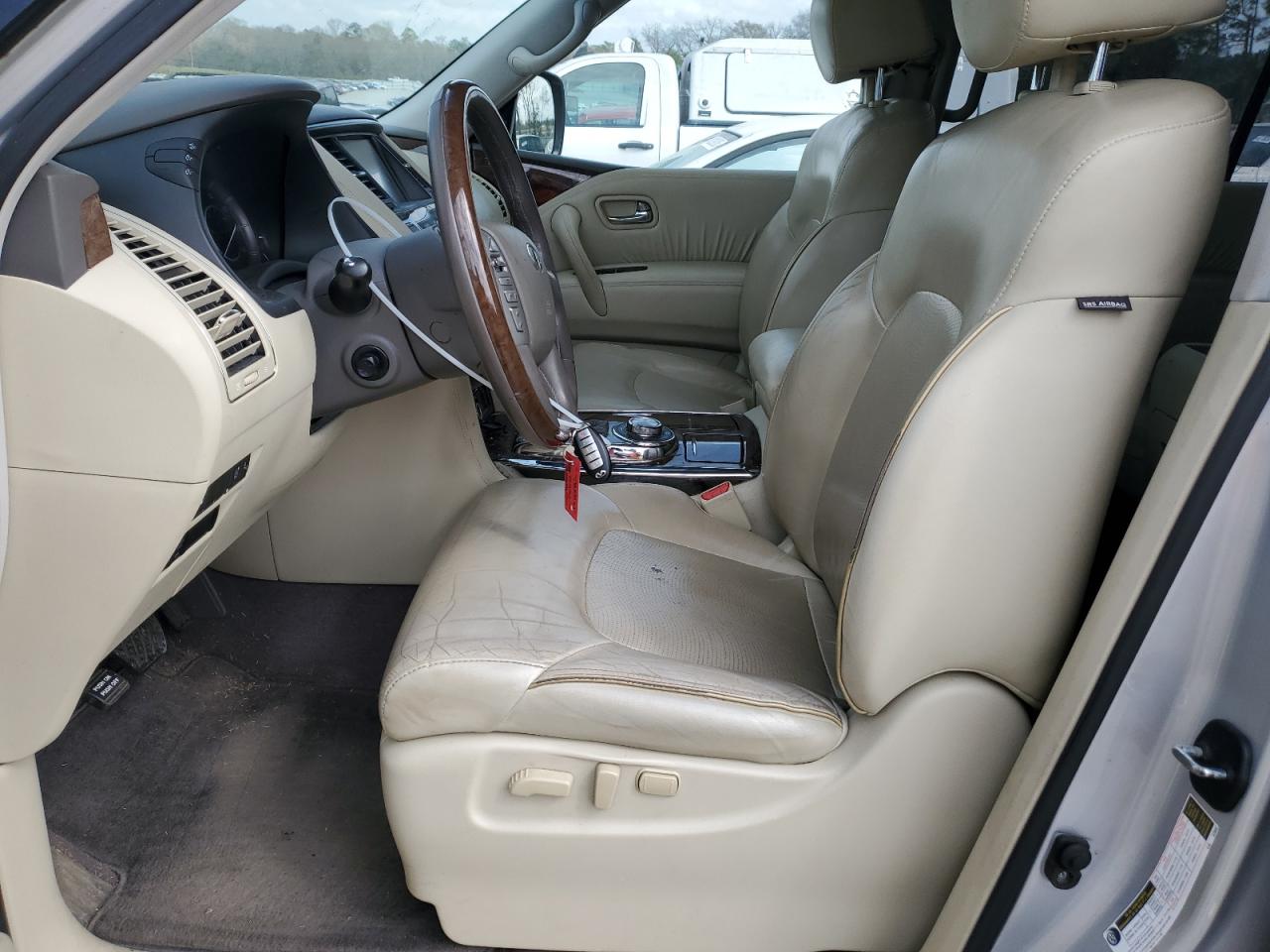 2017 Infiniti QX80 VIN JN8AZ2NEXH9152406 Copart auction photo, rear end damage thumbnail 7
