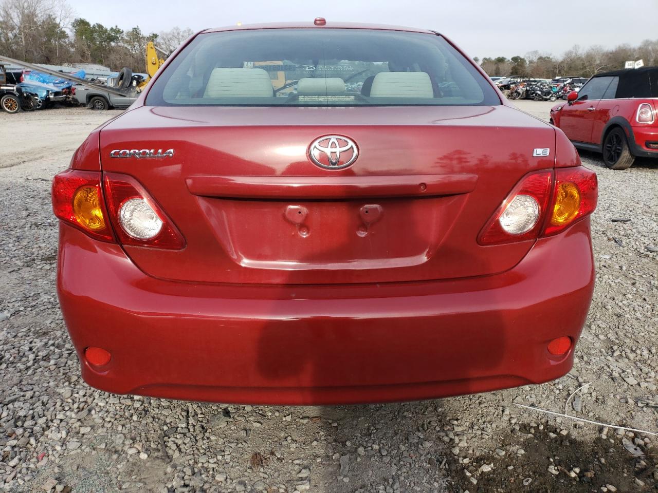 2009 Toyota Corolla VIN JTDBL40E99J015820 Copart auction photo, front end damage thumbnail 6