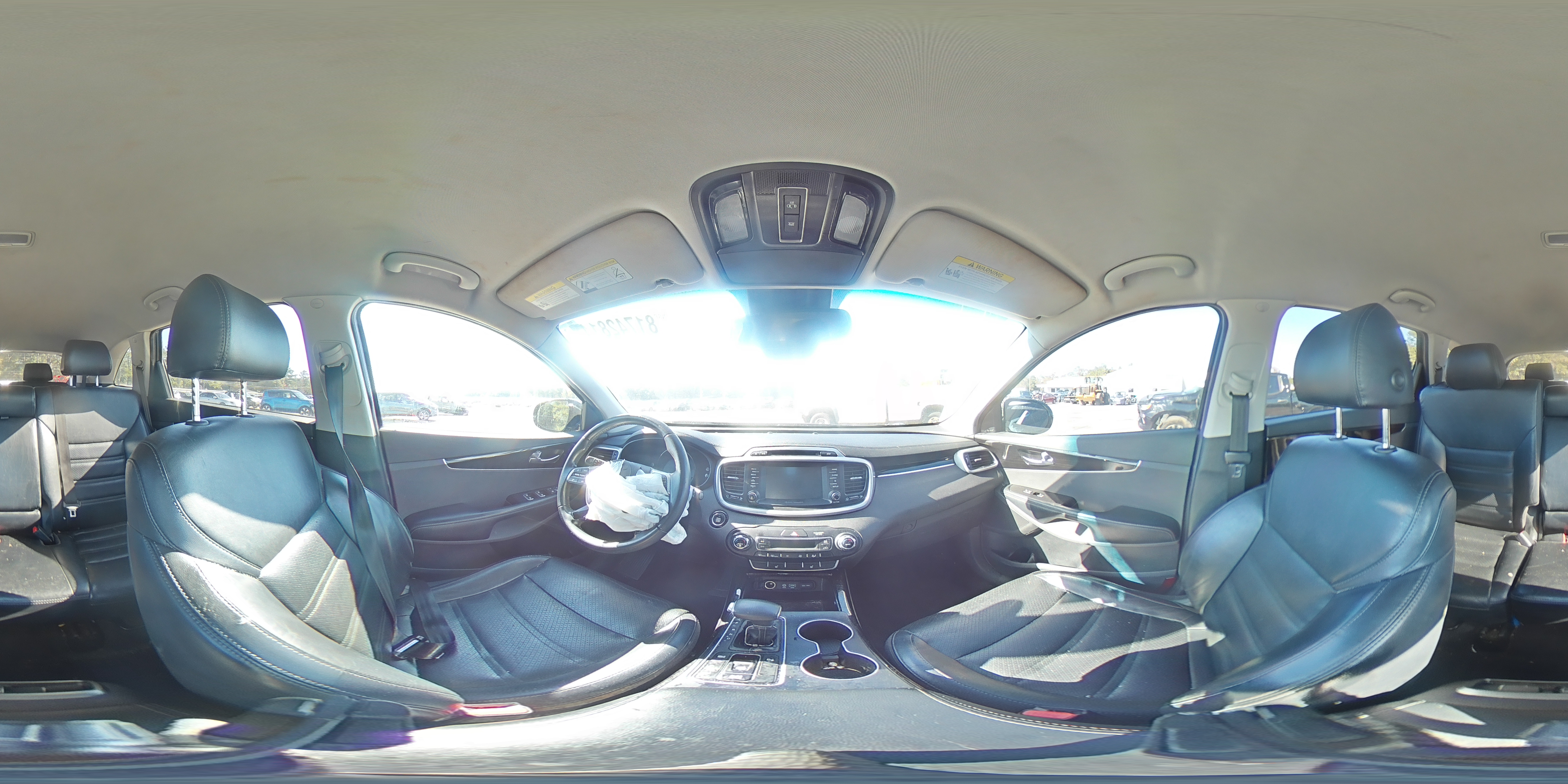 2019 KIA Sorento VIN 5XYPH4A54KG498189 Copart auction photo, front end damage thumbnail 13