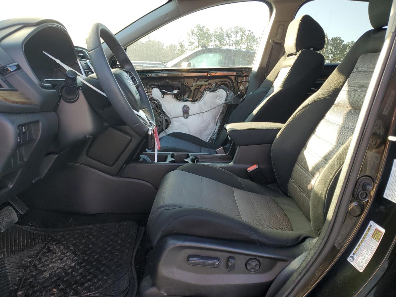 2018 Honda CR-V VIN 7FARW1H54JE014258 Copart auction photo, front end / stripped damage thumbnail 7