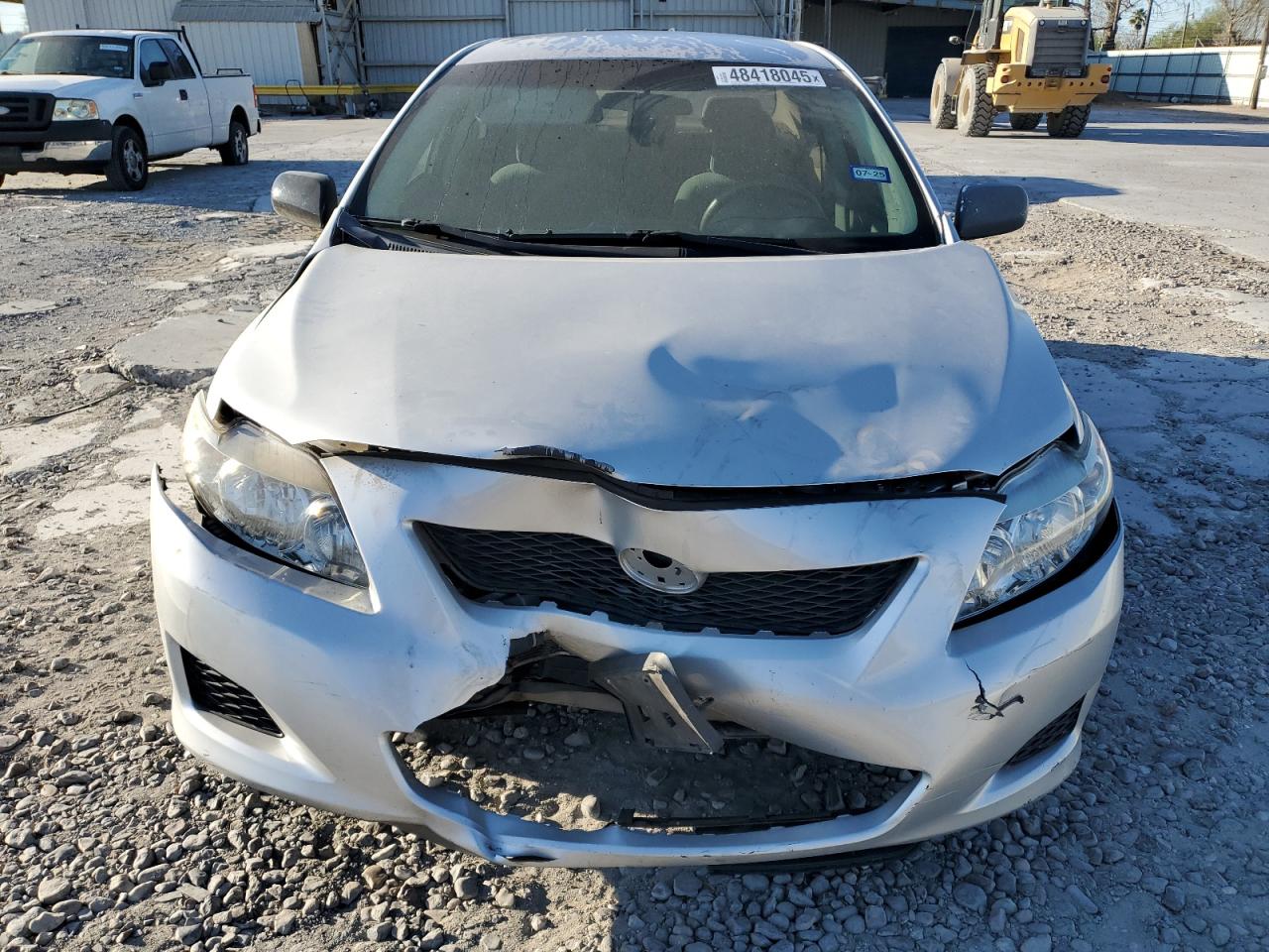 2010 Toyota Corolla VIN 1NXBU4EE3AZ199785 Copart auction photo, front end / side damage thumbnail 11