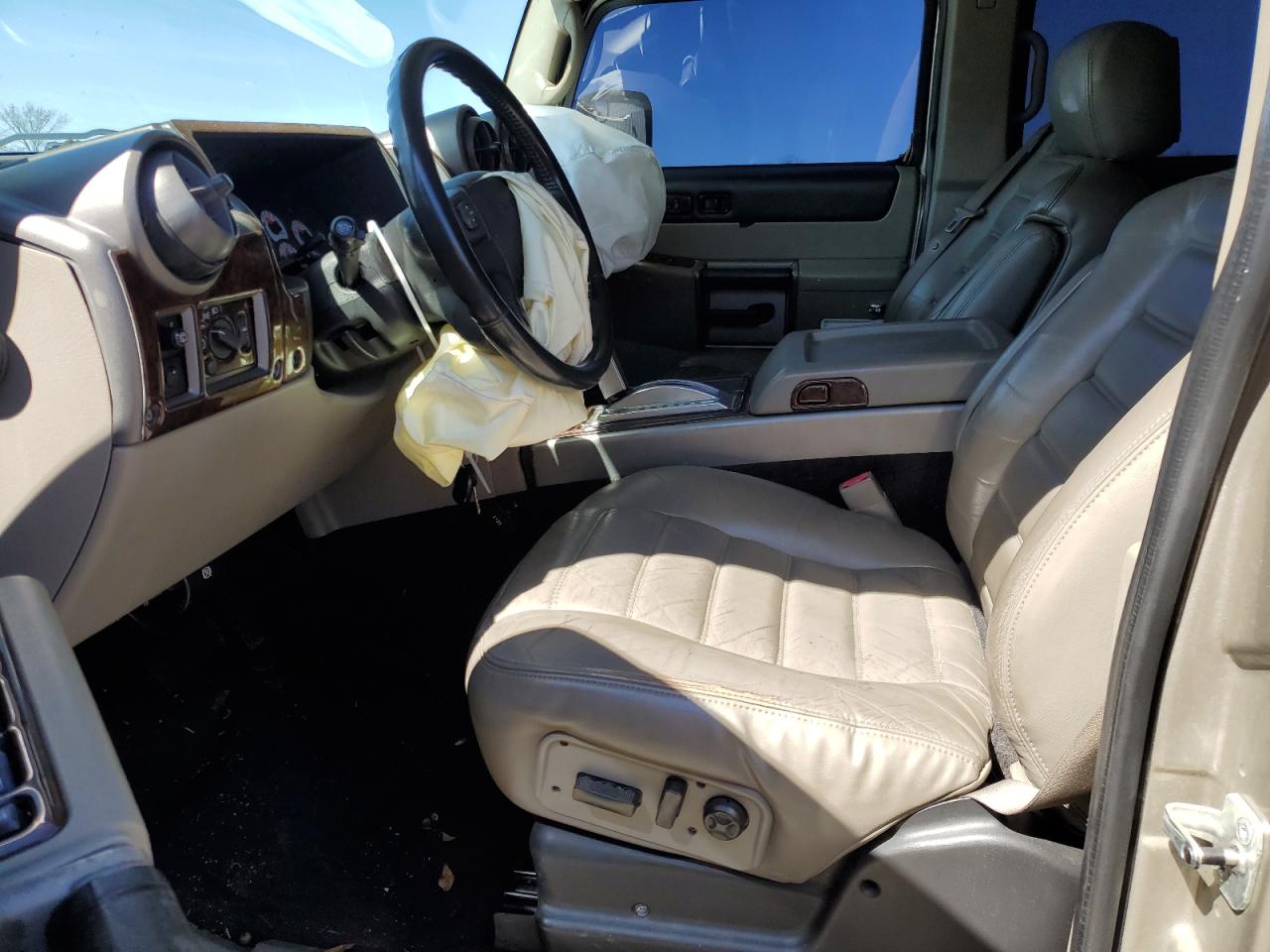 2003 Hummer H2 VIN 5GRGN23U63H143078 Copart auction photo, side damage thumbnail 7
