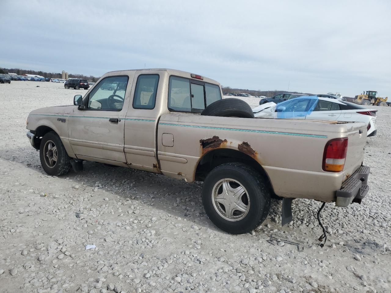 1997 Ford Ranger VIN 1FTCR14X0VPA08209 Copart auction photo, all over damage thumbnail 2
