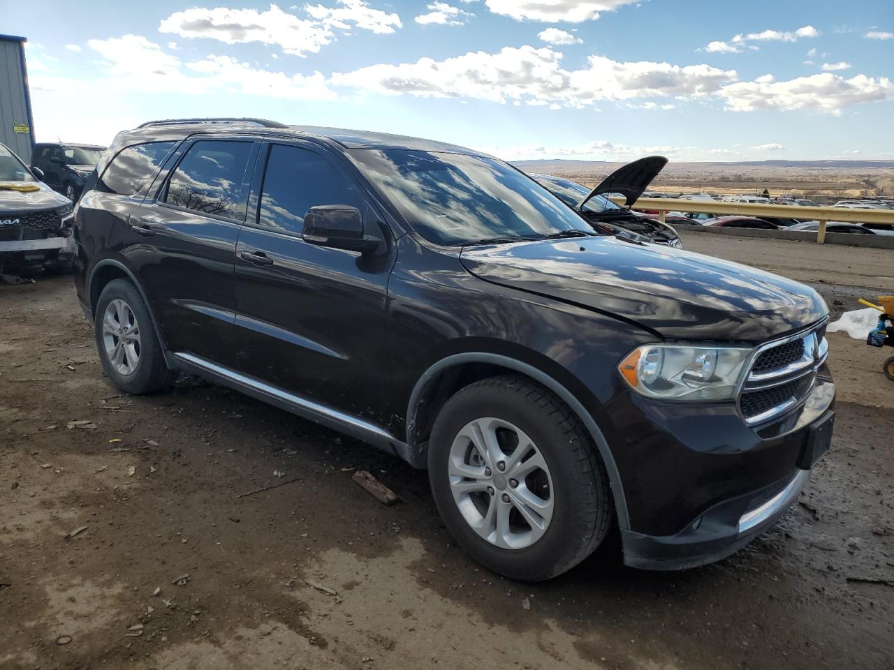 2012 Dodge Durango VIN 1C4SDJDT8CC196957 Copart auction photo, side damage thumbnail 4