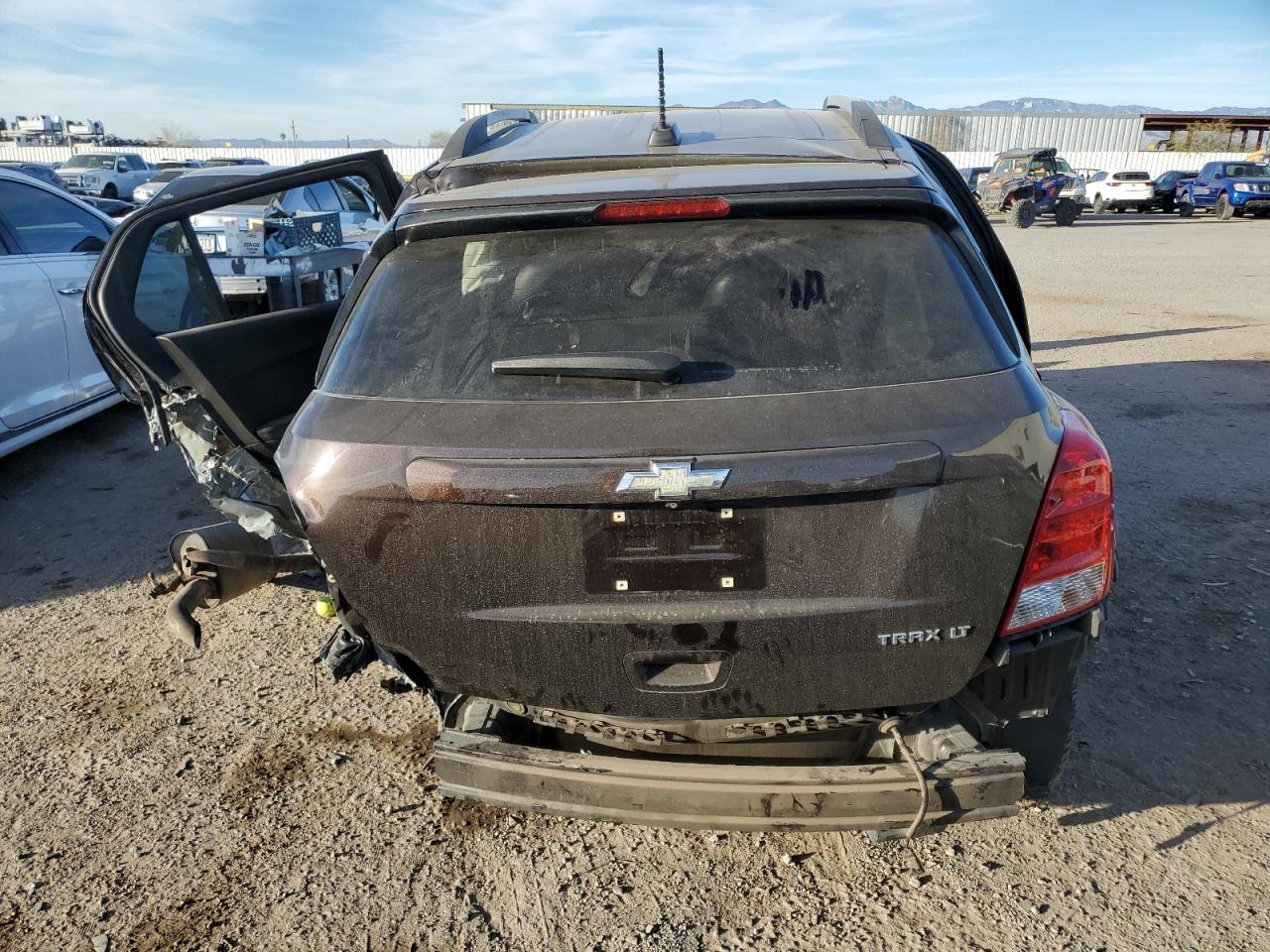 2015 Chevrolet Trax VIN KL7CJLSB6FB088640 Copart auction photo, all over / undercarriage damage thumbnail 6