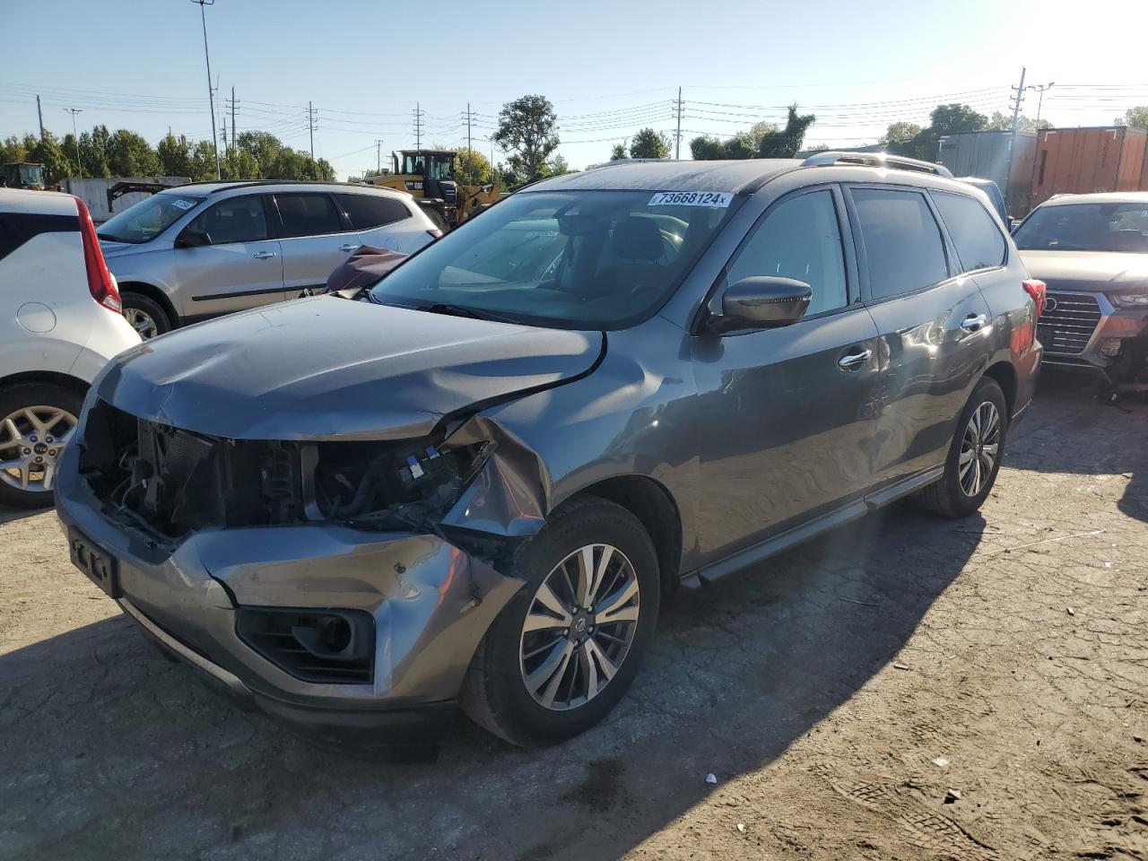 2018 Nissan Pathfinder VIN 5N1DR2MN0JC604524