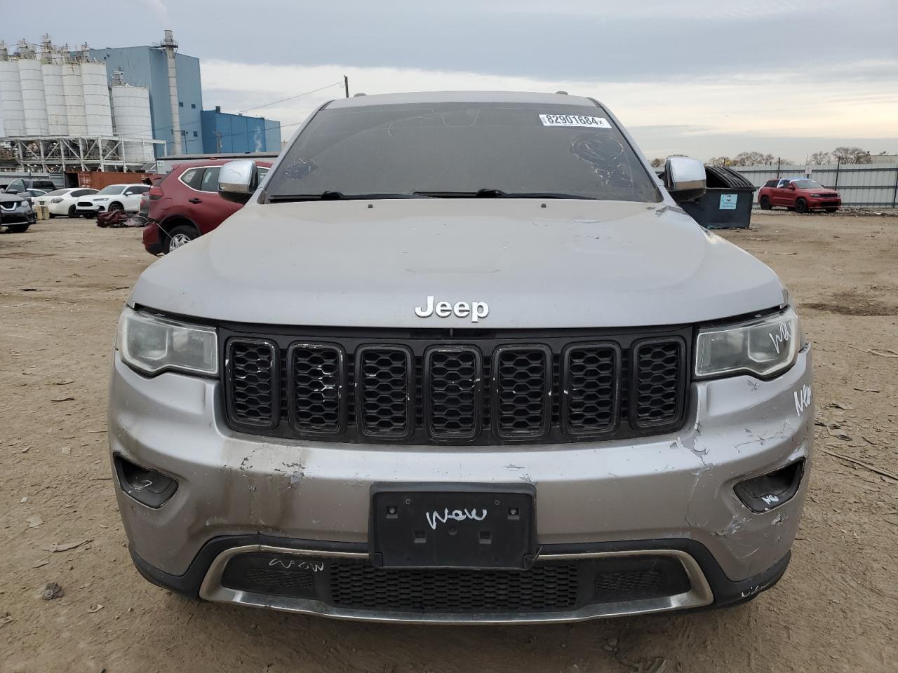2017 Jeep Grand Cherokee VIN 1C4RJFBG1HC897700 Copart auction photo, front end damage thumbnail 5