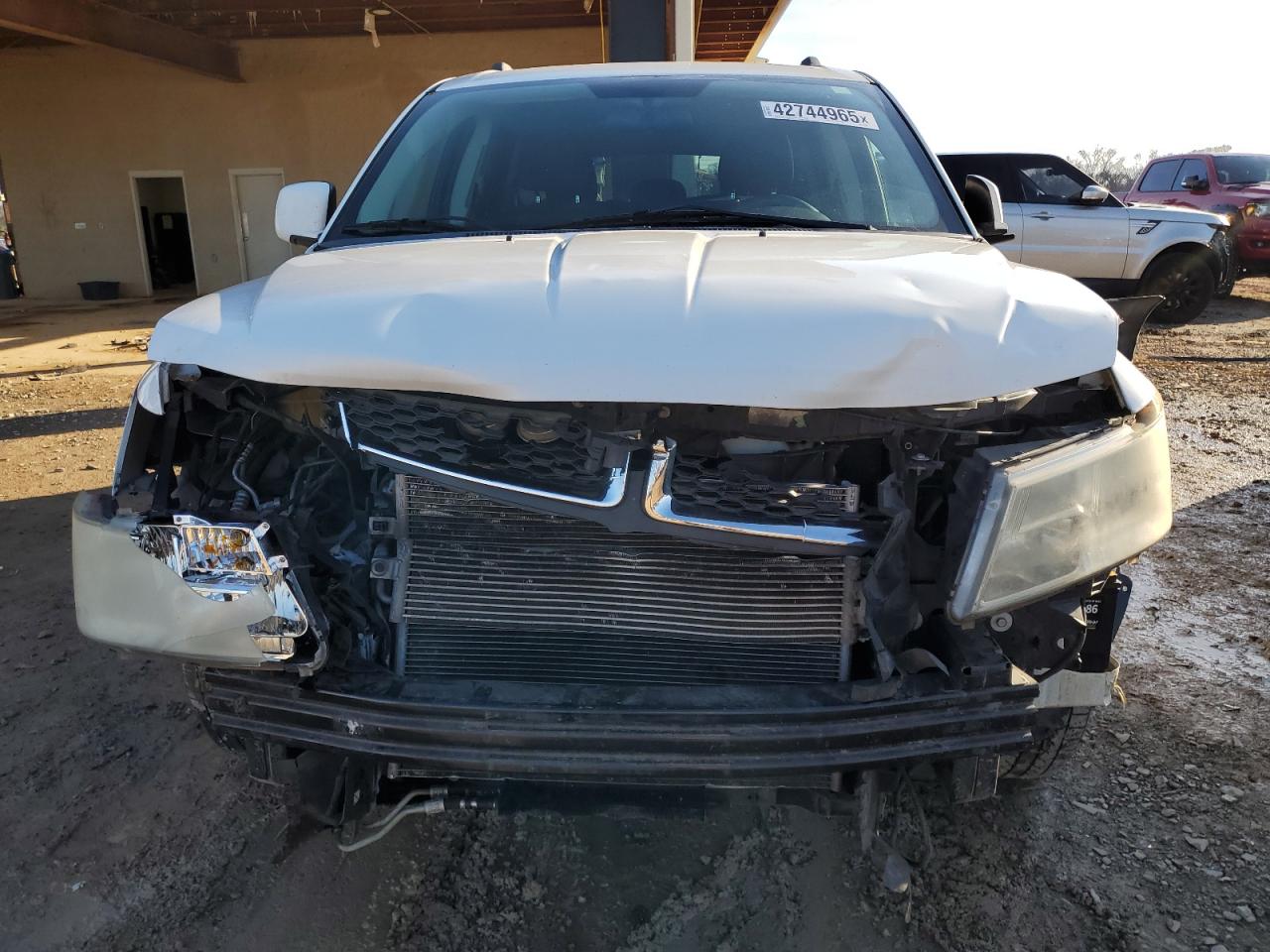 2011 Dodge Journey VIN 3D4PG1FG2BT500898 Copart auction photo, front end damage thumbnail 5