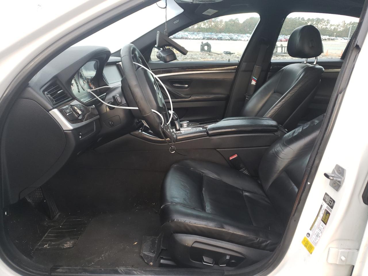 2015 BMW 5er VIN WBA5A5C55FD515372 Copart auction photo, front end / undercarriage damage thumbnail 7