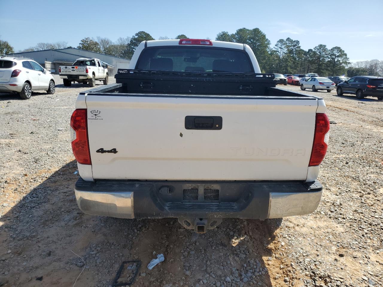 2018 Toyota Tundra VIN 5TFDW5F13JX730748 Copart auction photo, front end damage thumbnail 6