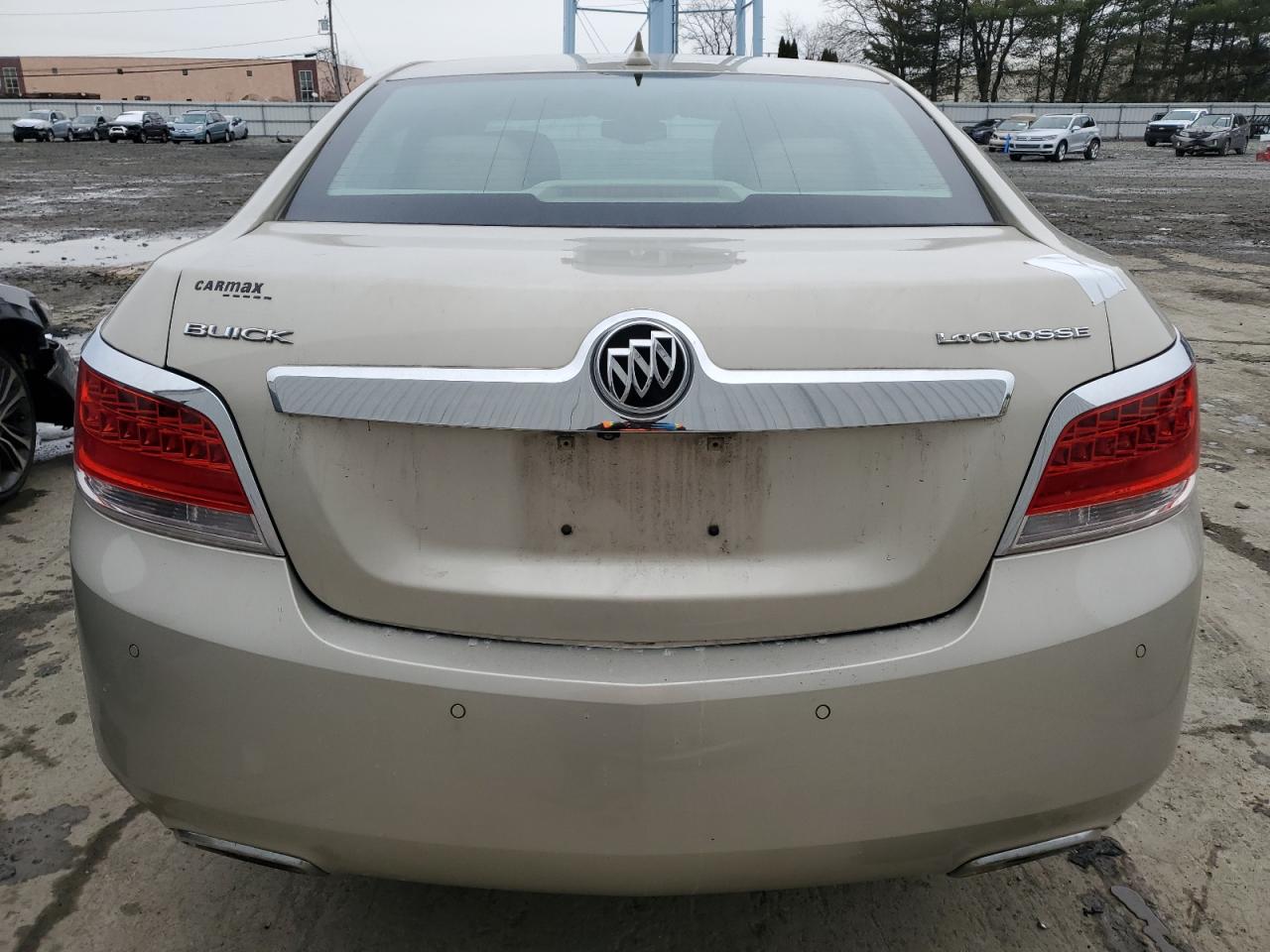2013 Buick LaCrosse VIN 1G4GF5E37DF203382 Copart auction photo, front end damage thumbnail 6