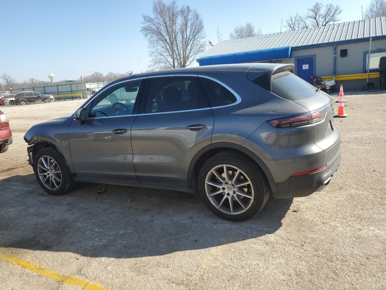 2019 Porsche Cayenne VIN WP1AA2AY2KDA18155 Copart auction photo, front end damage thumbnail 2