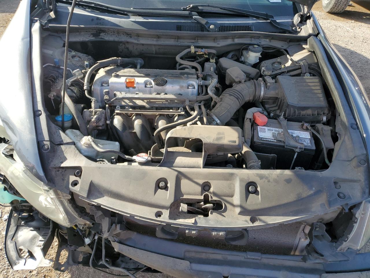 2011 Honda Accord VIN 1HGCP2F6XBA091549 Copart auction photo, front end / frame damage damage thumbnail 13