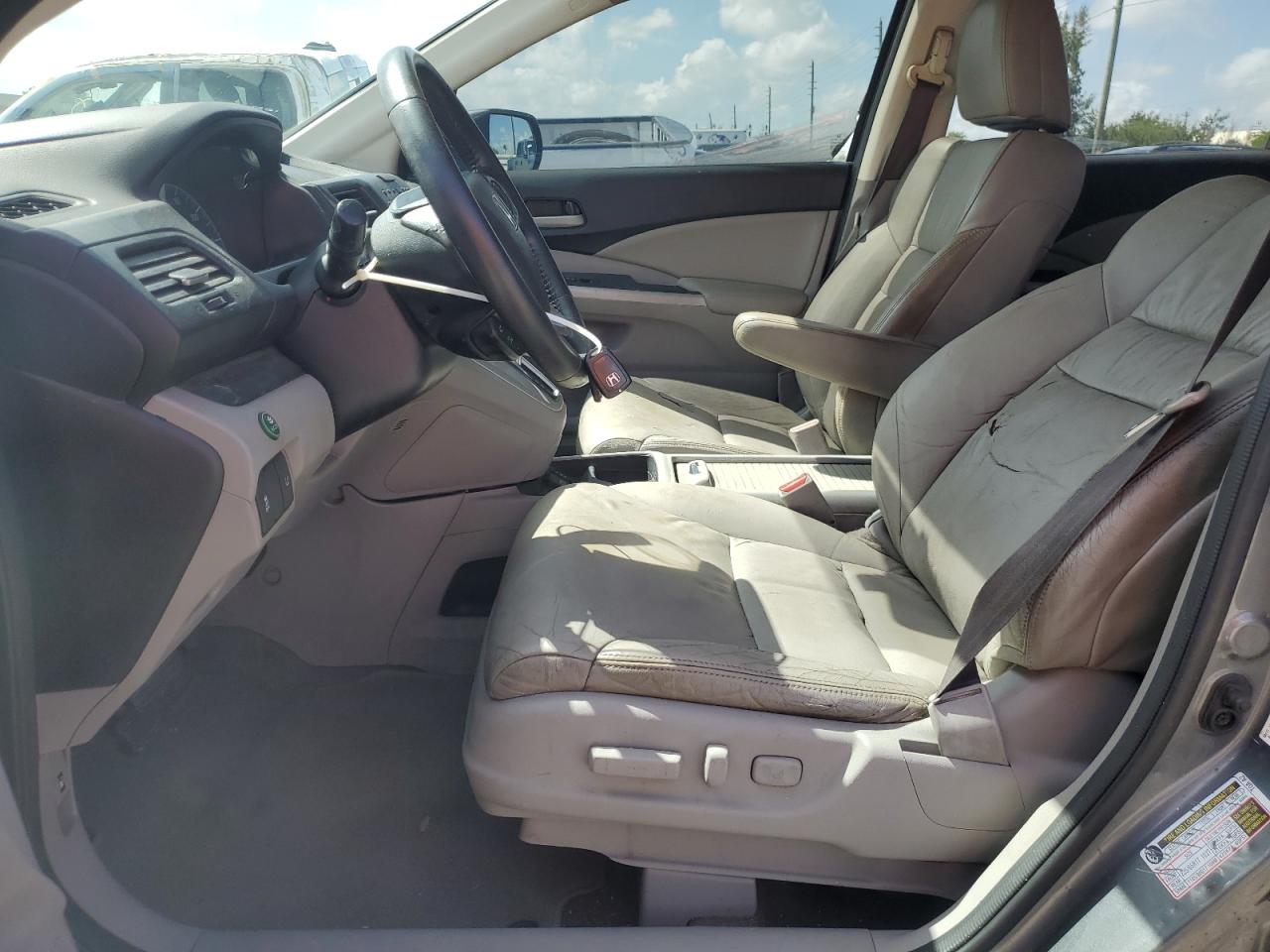 2014 Honda CR-V VIN 2HKRM4H70EH619079 Copart auction photo, rear end damage thumbnail 7