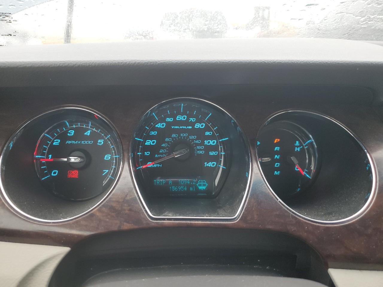 2010 Ford Taurus VIN 1FAHP2EW3AG113575 Copart auction photo, side / front end damage thumbnail 9