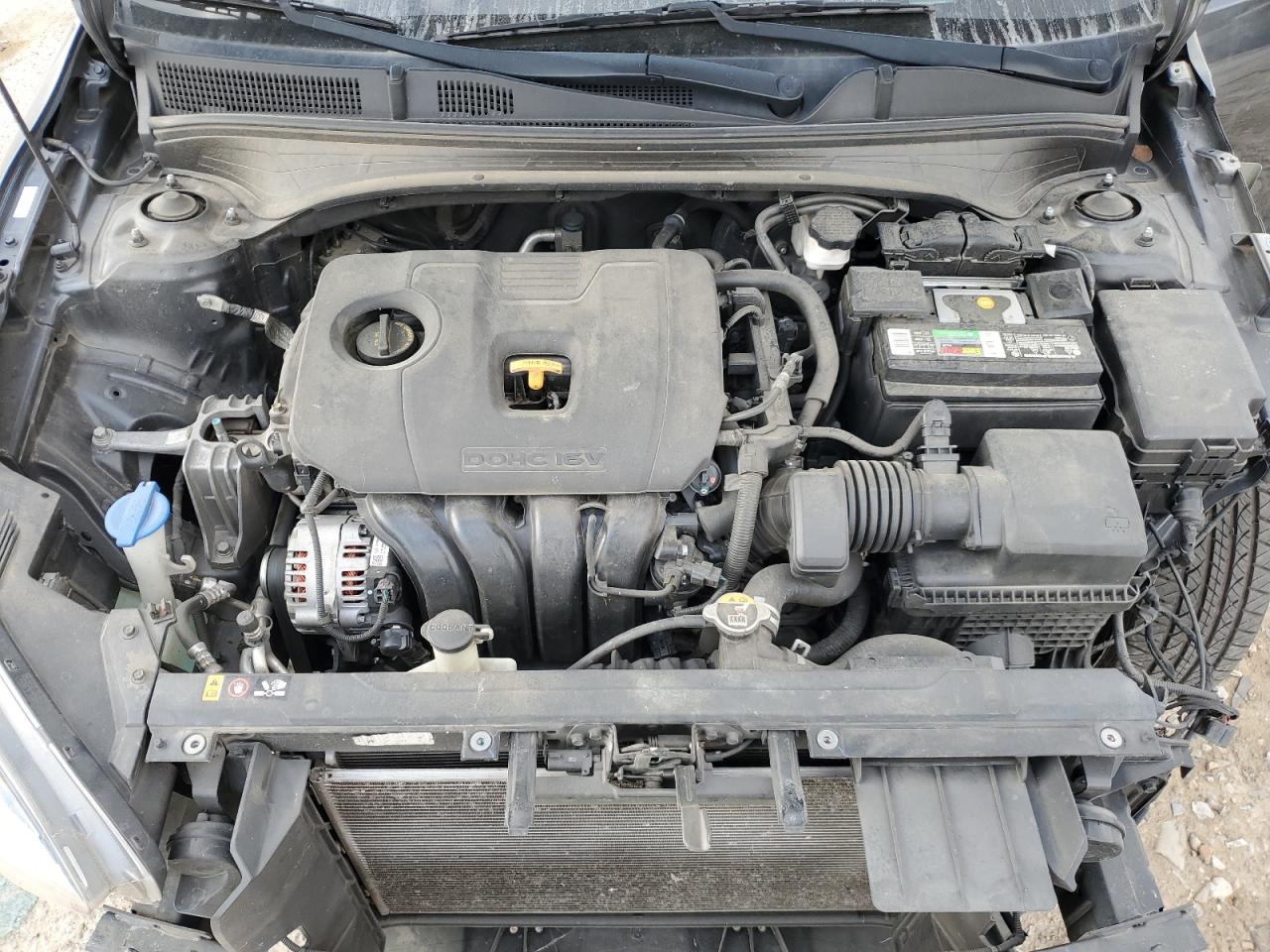 2020 KIA Forte VIN 3KPF24AD8LE155808 Copart auction photo, front end / side damage thumbnail 11