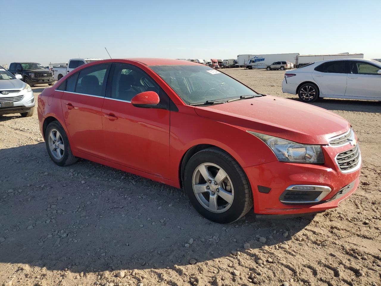 2015 Chevrolet Cruze VIN 1G1PC5SB2F7168121 Copart auction photo, hail / minor dent/scratches damage thumbnail 4