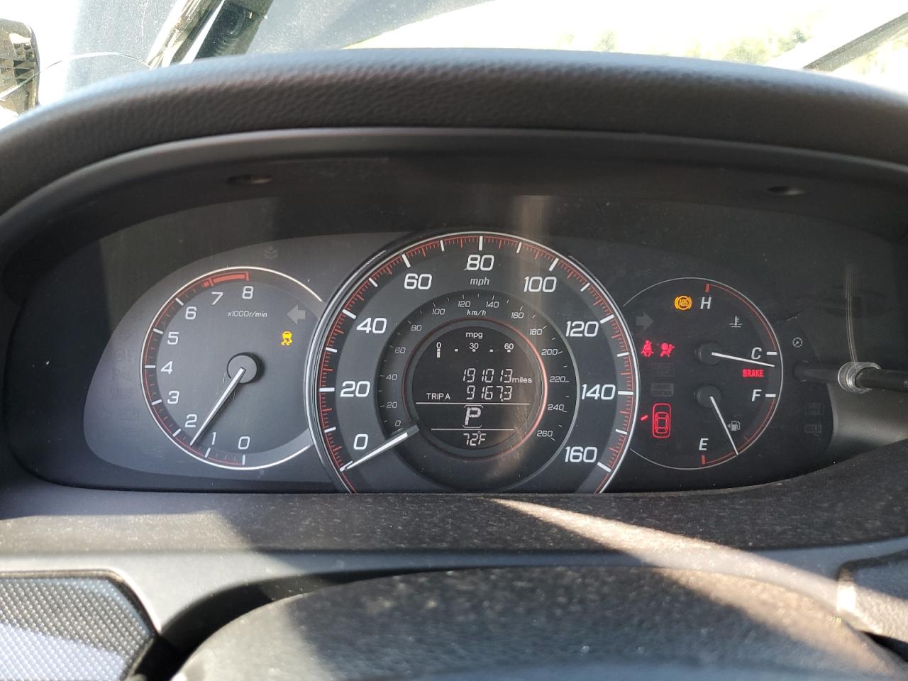 2014 Honda Accord VIN 1HGCR2F51EA232272 Copart auction photo, front end damage thumbnail 9