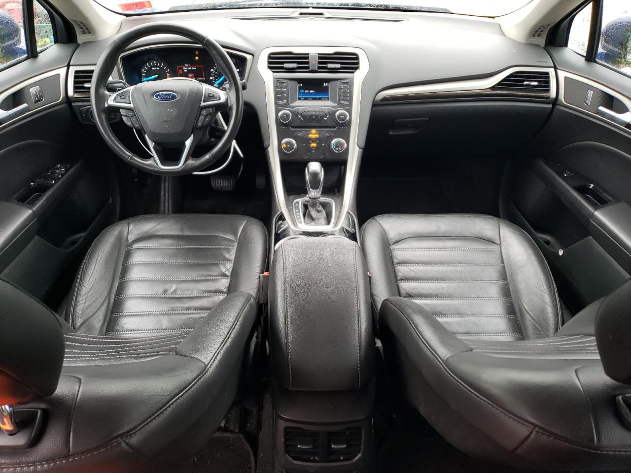 2015 Ford Fusion VIN 3FA6P0H9XFR130052 Copart auction photo, rear end / minor dent/scratches damage thumbnail 8