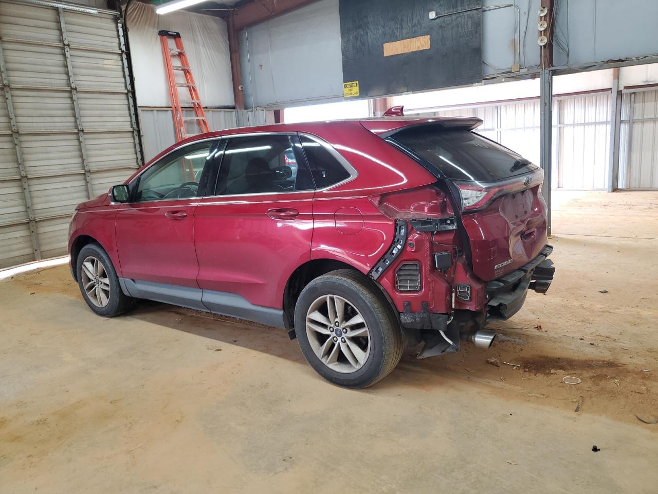 2015 Ford Edge VIN 2FMTK4J90FBB19472 Copart auction photo, rear end damage thumbnail 2