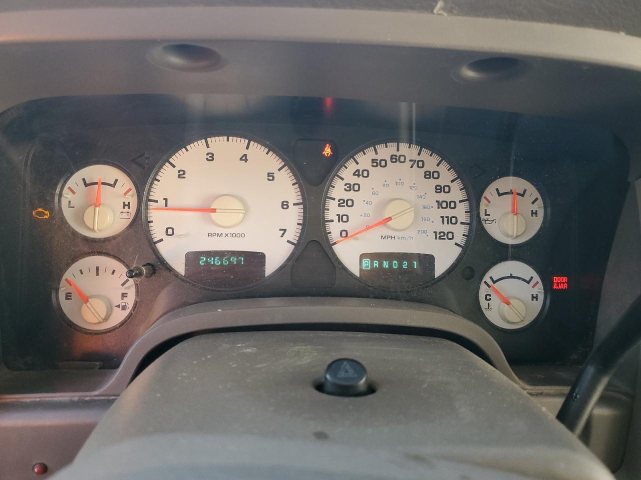 2003 Dodge RAM VIN 1D7HA16K83J596896 Copart auction photo, side damage thumbnail 9