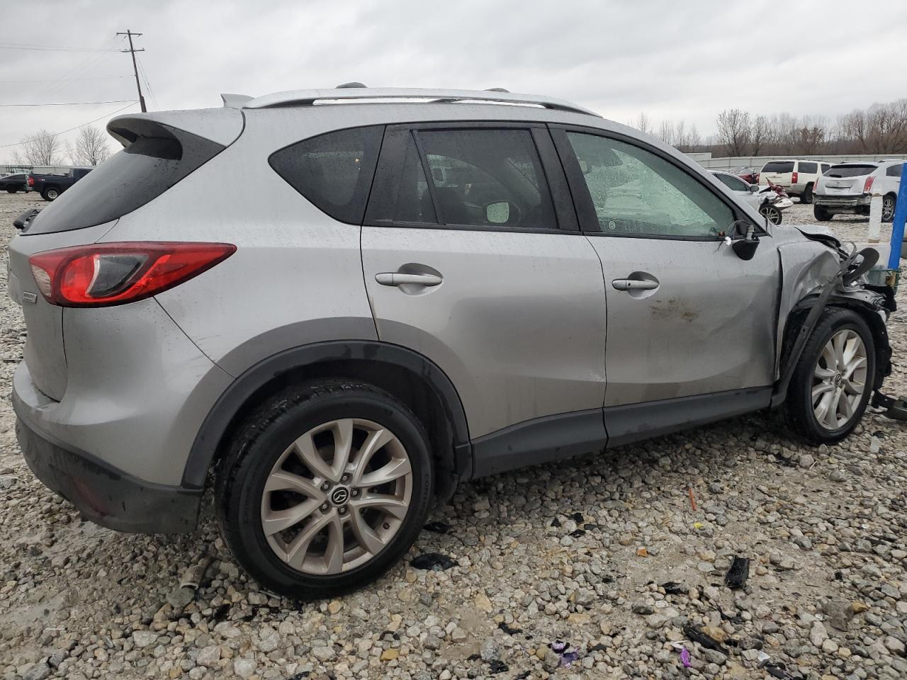 2015 Mazda CX-5 VIN JM3KE4DY6F0528904 Copart auction photo, front end damage thumbnail 3