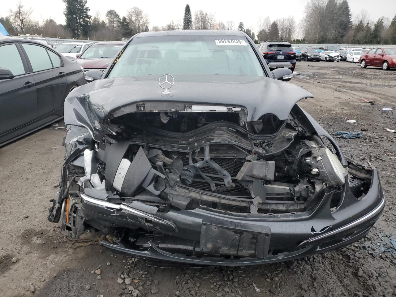 2004 Mercedes-Benz E-klasse VIN WDBUF65J54A504692 Copart auction photo, all over / undercarriage damage thumbnail 5