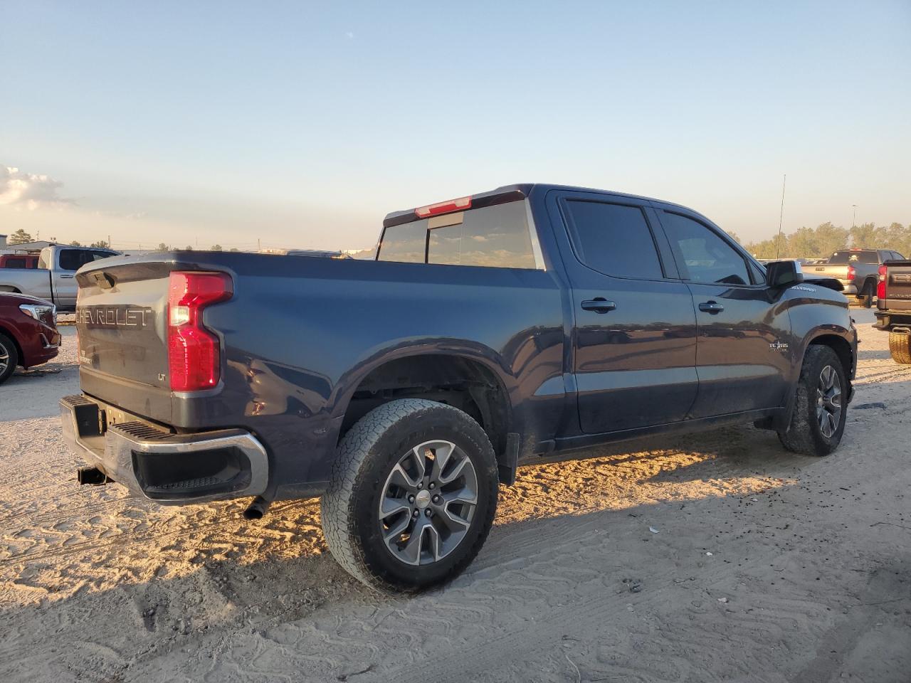 2021 Chevrolet Silverado VIN 1GCPWCED8MZ234950 Copart auction photo, front end damage thumbnail 3