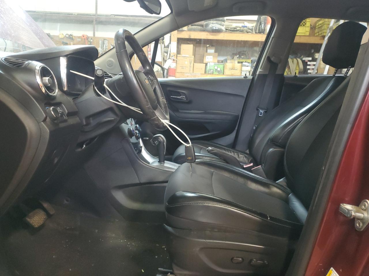 2014 Chevrolet Trax VIN 3GNCJREB2EL220640 Copart auction photo, front end / rear end damage thumbnail 7