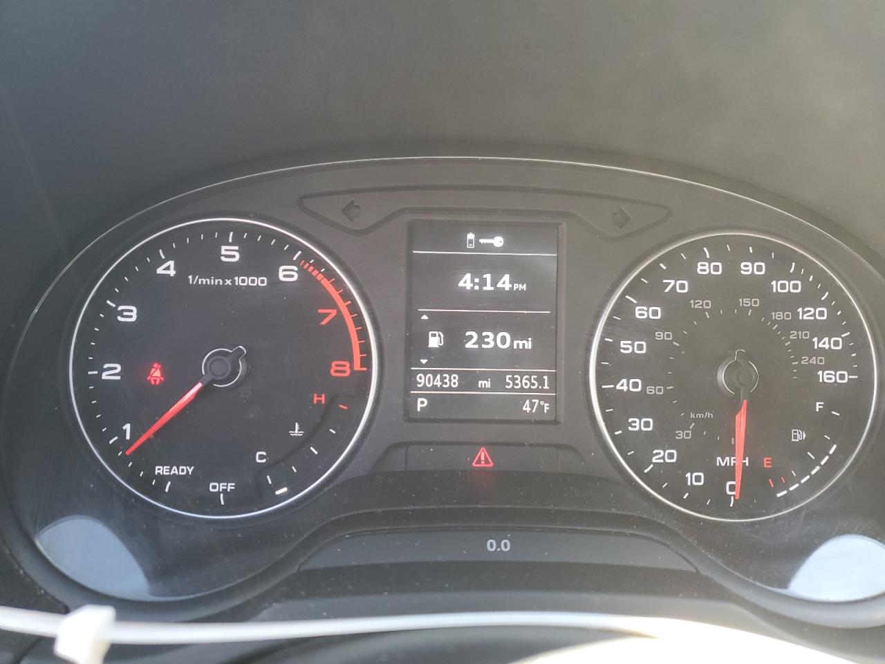 2019 Audi A3 VIN WAUBEGFF4KA116777 Copart auction photo, rear end damage thumbnail 9