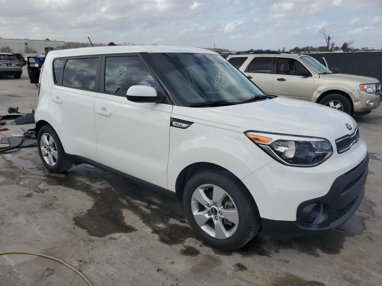 2018 KIA Soul VIN KNDJN2A26J7907670 Copart auction photo, rear end / side damage thumbnail 4