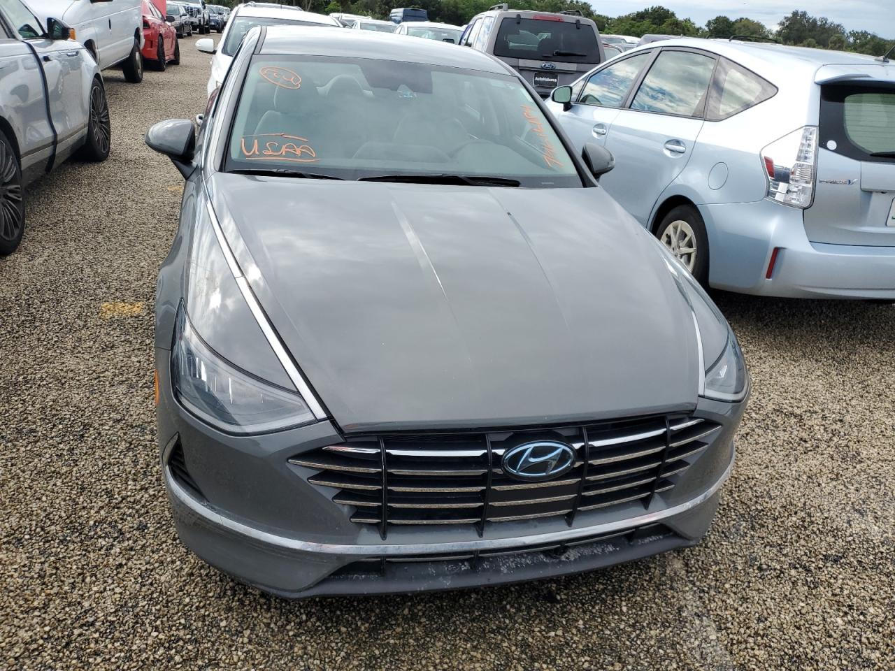 2020 Hyundai Sonata VIN 5NPEG4JA3LH035686 Copart auction photo, water/flood damage thumbnail 5