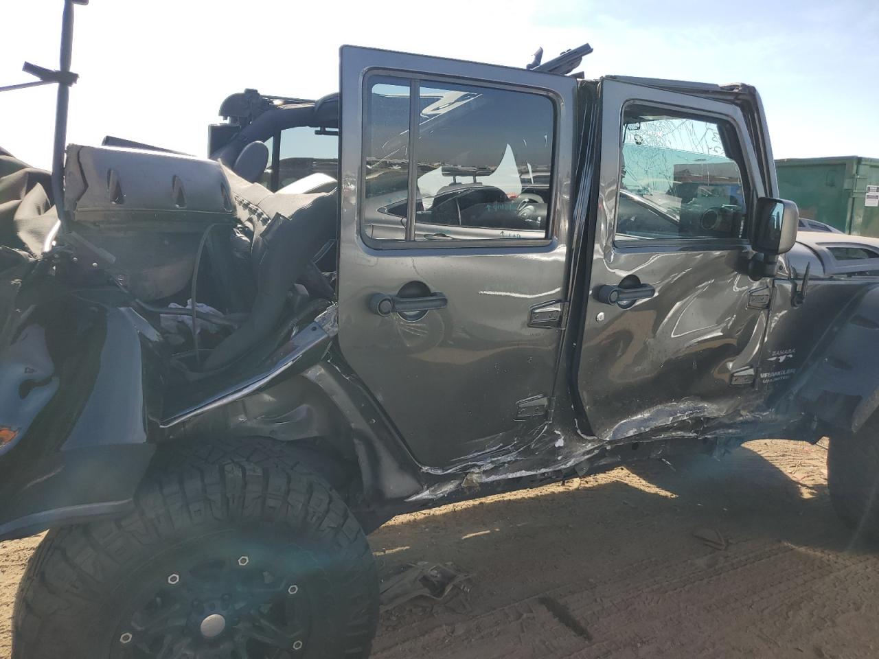 2016 Jeep Wrangler VIN 1C4HJWEGXGL326826 Copart auction photo, all over damage thumbnail 11