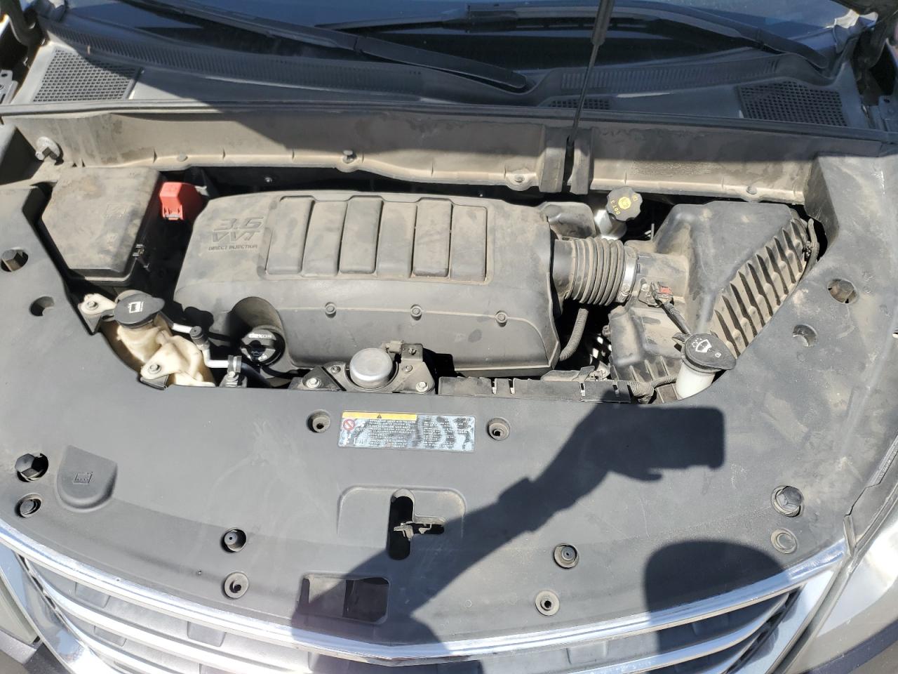 2014 Chevrolet Traverse VIN 1GNKRJKD3EJ357184 Copart auction photo, rear end damage thumbnail 12