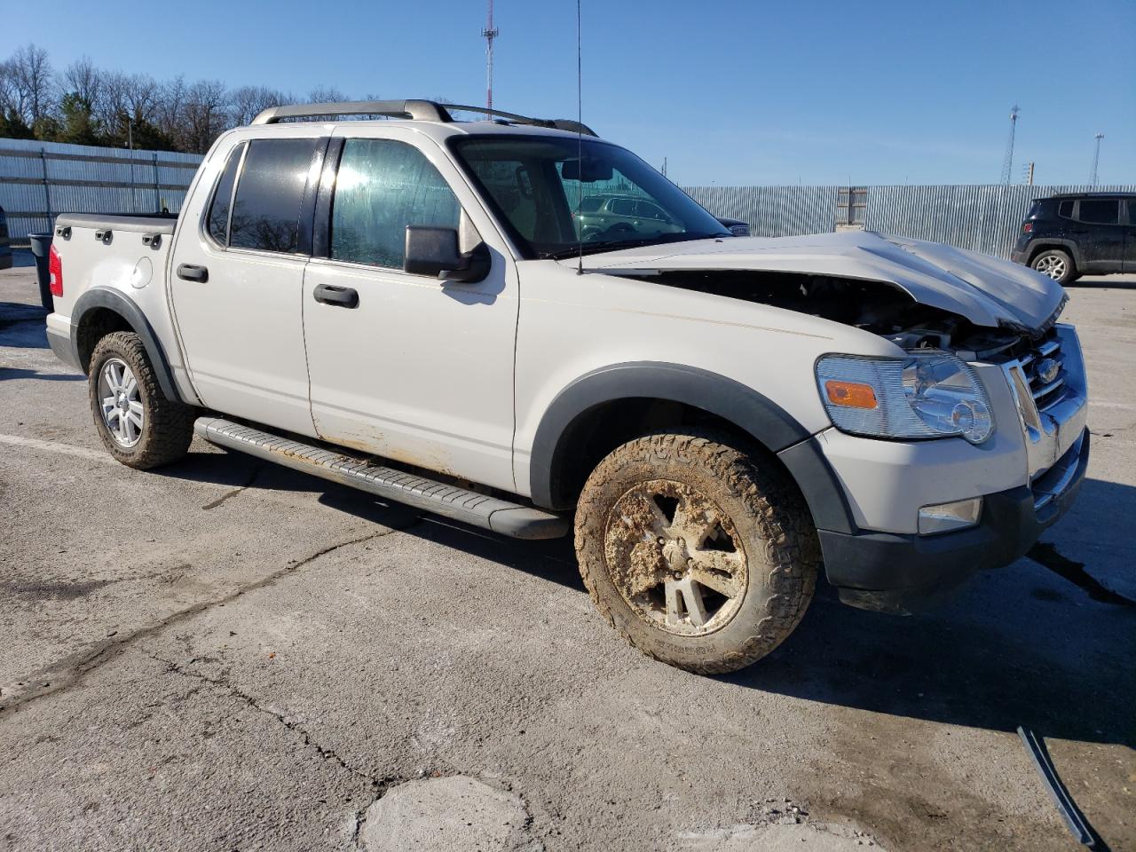 2010 Ford Explorer VIN 1FMEU3BE5AUA38530 Copart auction photo, front end / hail damage thumbnail 4
