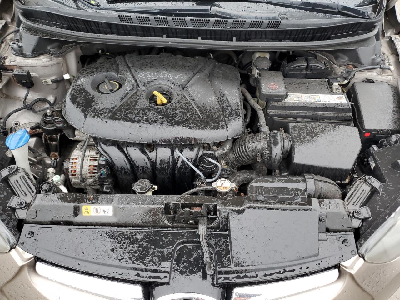 2016 Hyundai Elantra VIN 5NPDH4AE7GH688247 Copart auction photo, rear end damage thumbnail 11