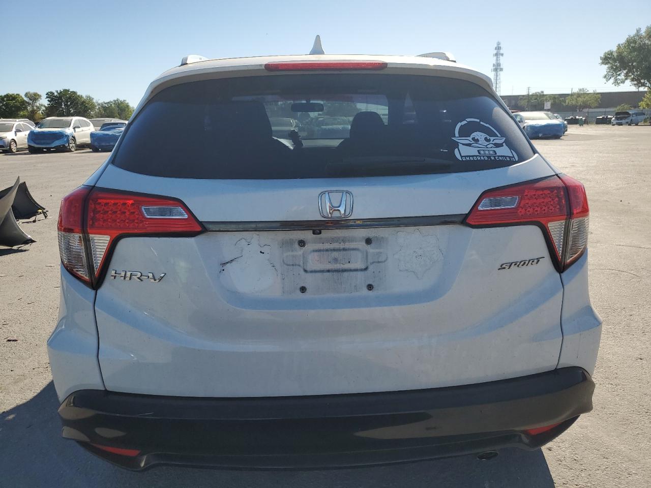 2019 Honda HR-V VIN 3CZRU5H13KM702815 Copart auction photo, side / front end damage thumbnail 6