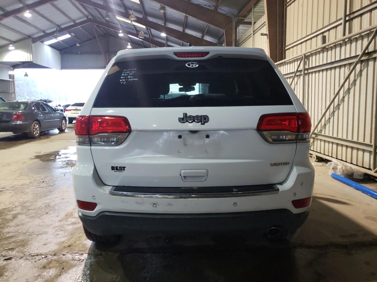 2016 Jeep Grand Cherokee VIN 1C4RJEBG3GC321941 Copart auction photo, front end damage thumbnail 6