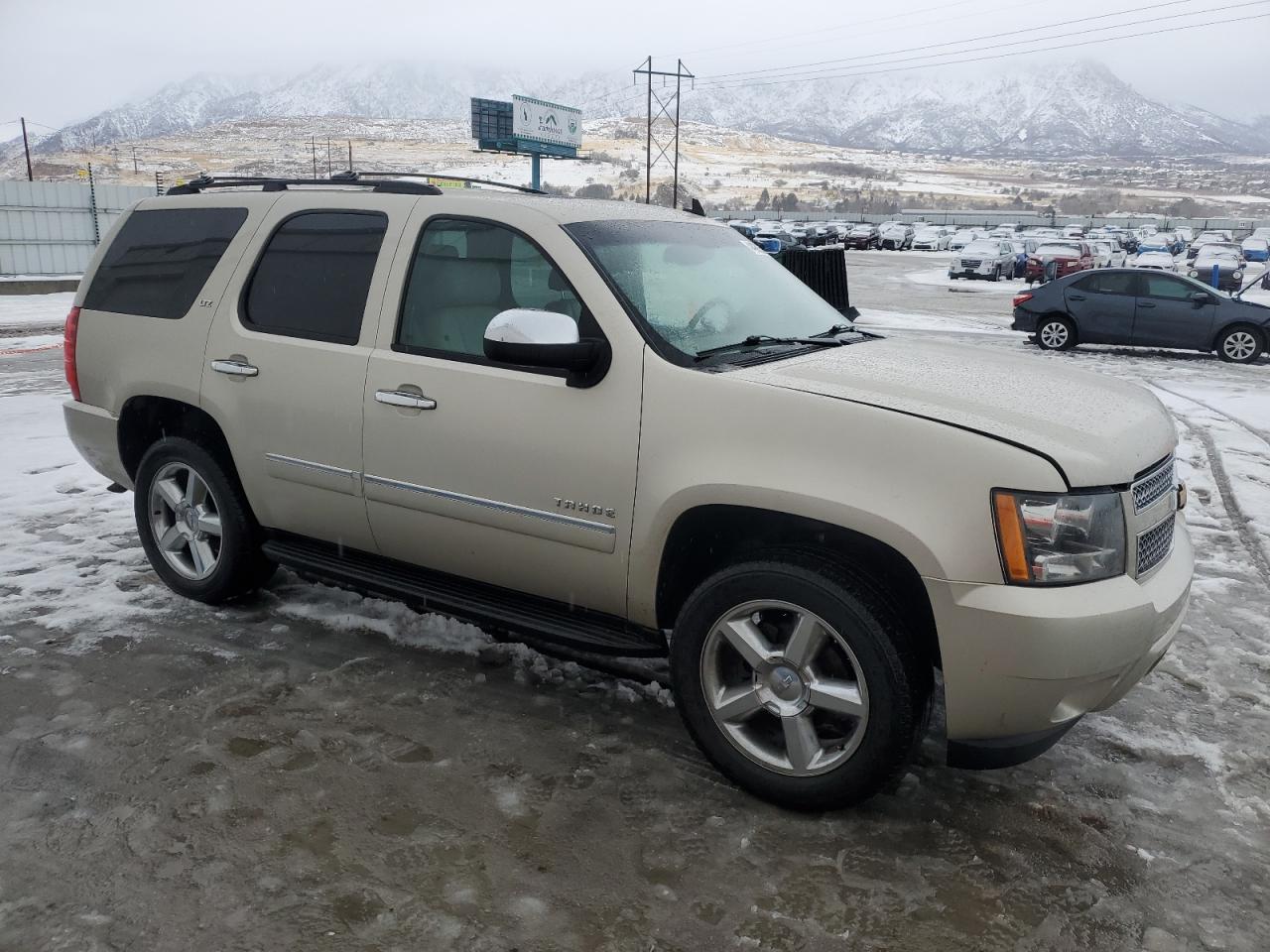 2013 Chevrolet Tahoe VIN 1GNSKCE07DR110758 Copart auction photo, side damage thumbnail 4