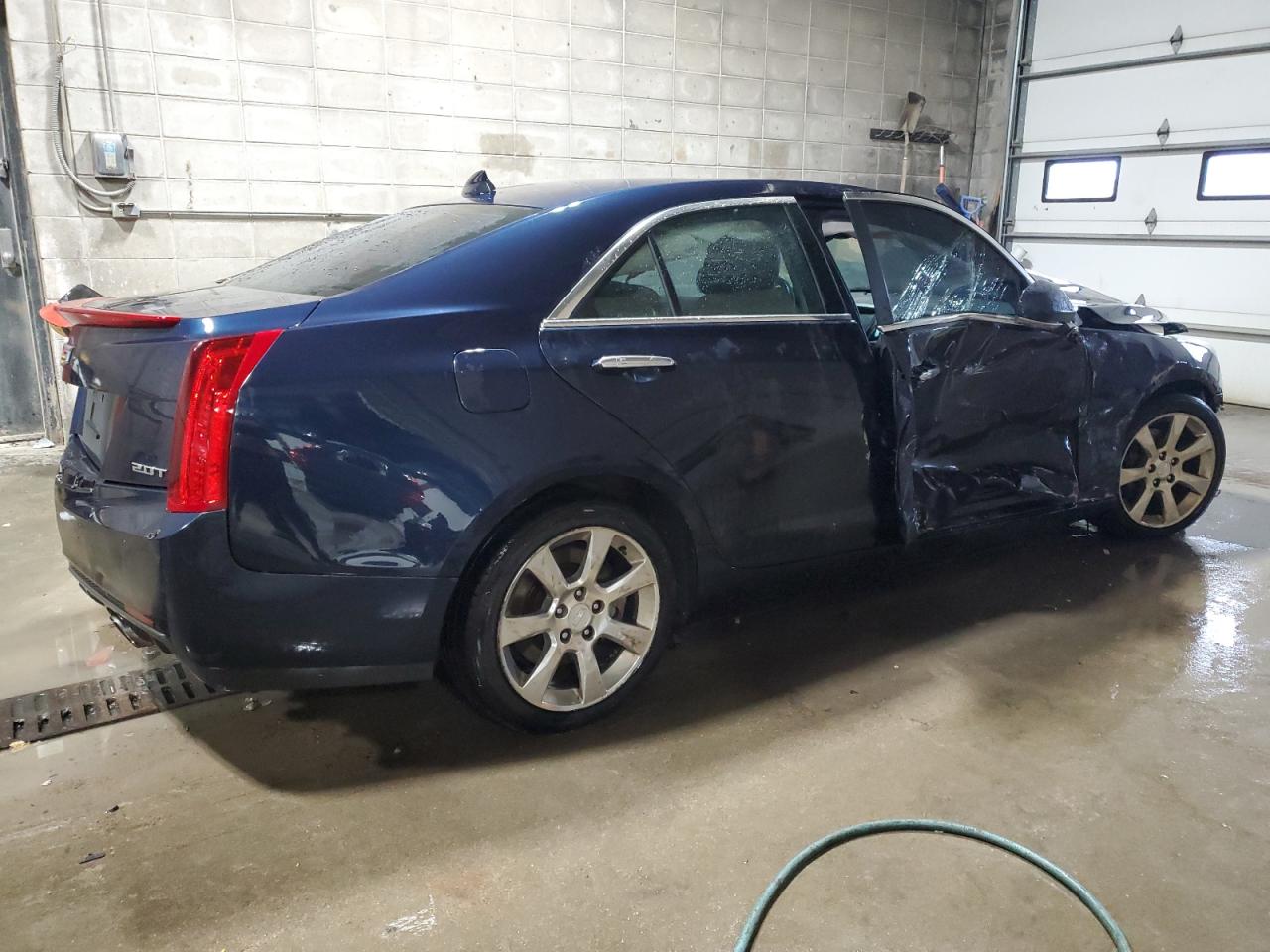 2015 Cadillac ATS VIN 1G6AB5RX9F0102503 Copart auction photo, front end / side damage thumbnail 3