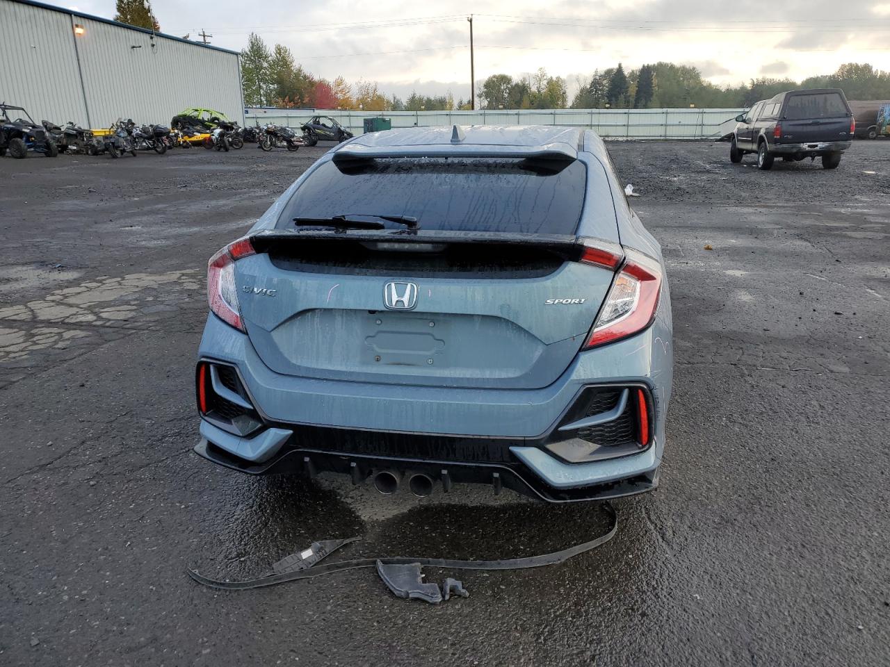 2020 Honda Civic VIN SHHFK7H46LU414473 Copart auction photo, front end / side damage thumbnail 6