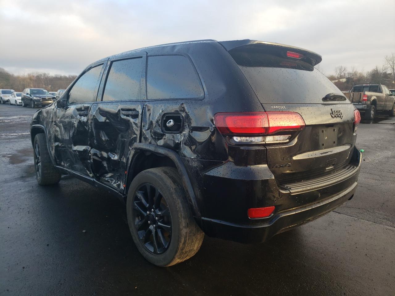 2020 Jeep Grand Cherokee VIN 1C4RJFAG0LC206392 Copart auction photo, rollover damage thumbnail 2