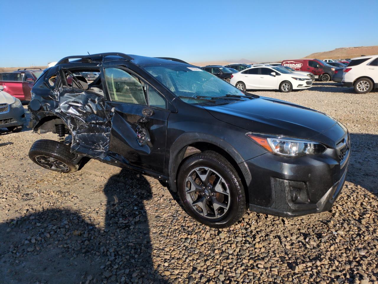 2019 Subaru XV VIN JF2GTAAC4KH211938 Copart auction photo, rear end / side damage thumbnail 4