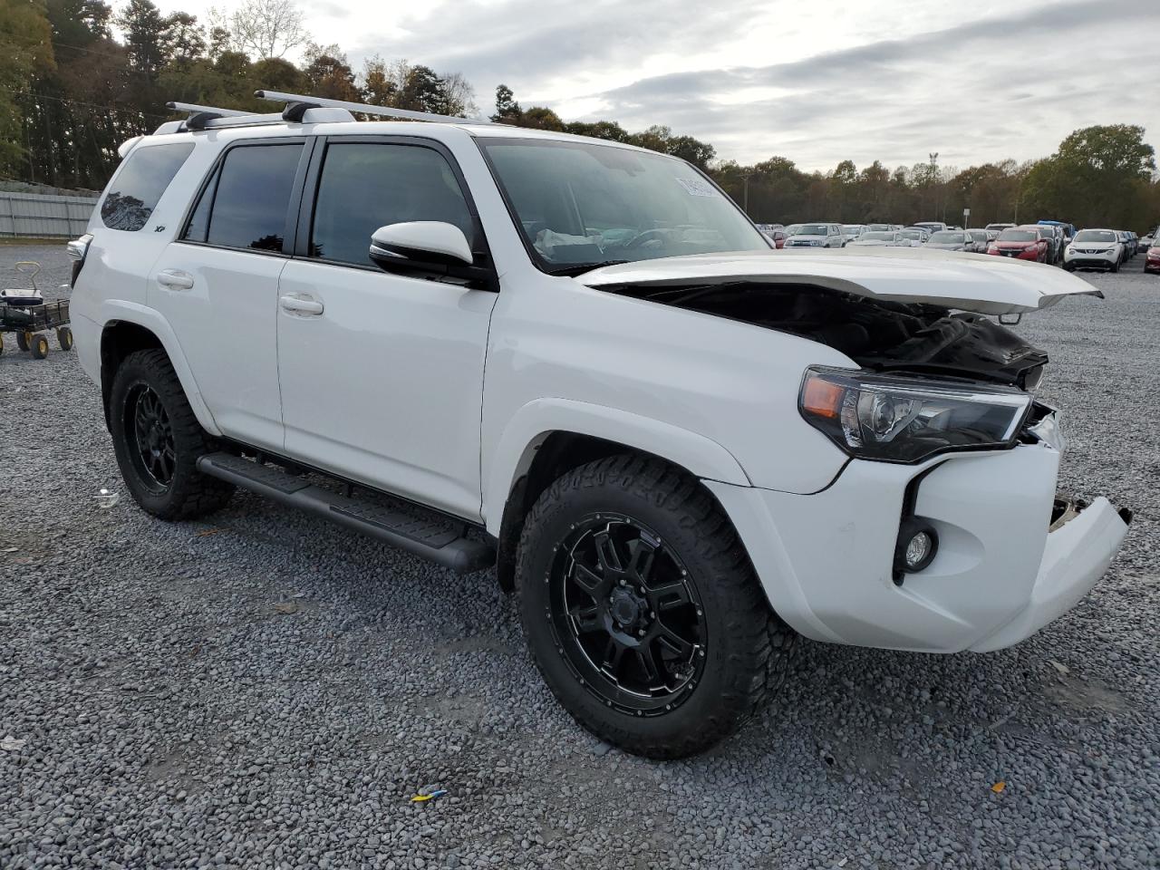 2018 Toyota 4Runner VIN JTEZU5JR5J5184695 Copart auction photo, front end damage thumbnail 4