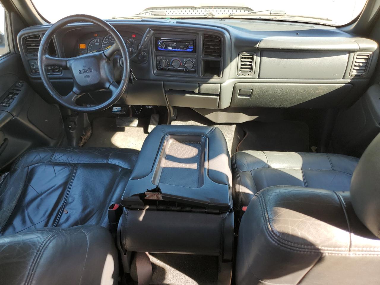 2001 GMC Sierra VIN 1GTGC13U81F154156 Copart auction photo, top/roof damage thumbnail 8