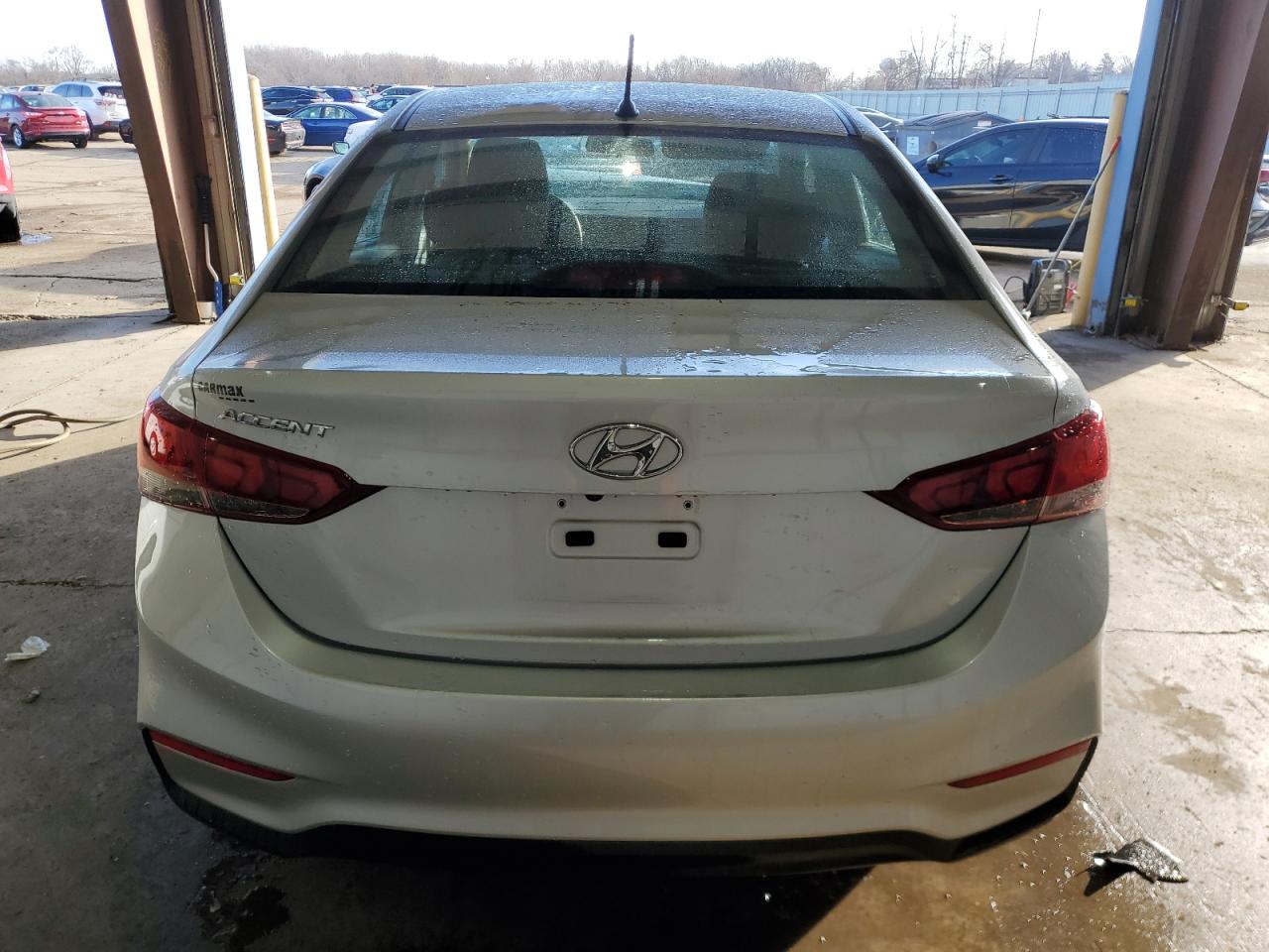 2019 Hyundai Accent VIN 3KPC24A33KE083683 Copart auction photo, front end damage thumbnail 6