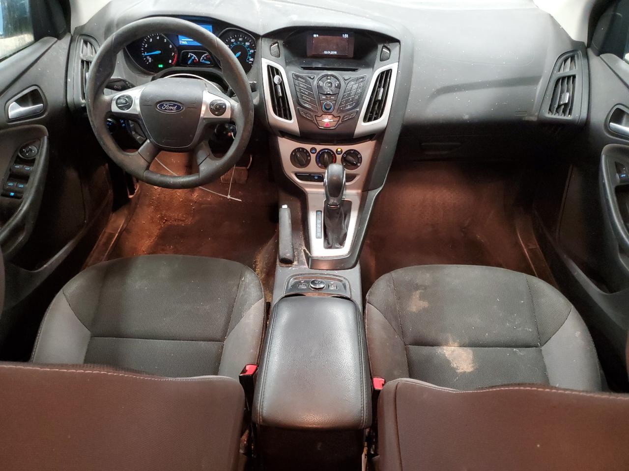 2014 Ford Focus VIN 1FADP3F25EL391018 Copart auction photo, rear end damage thumbnail 8