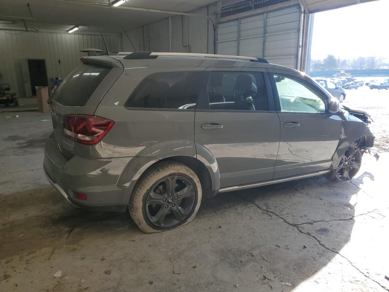 2019 Dodge Journey VIN 3C4PDCGGXKT803542 Copart auction photo, front end / undercarriage damage thumbnail 3