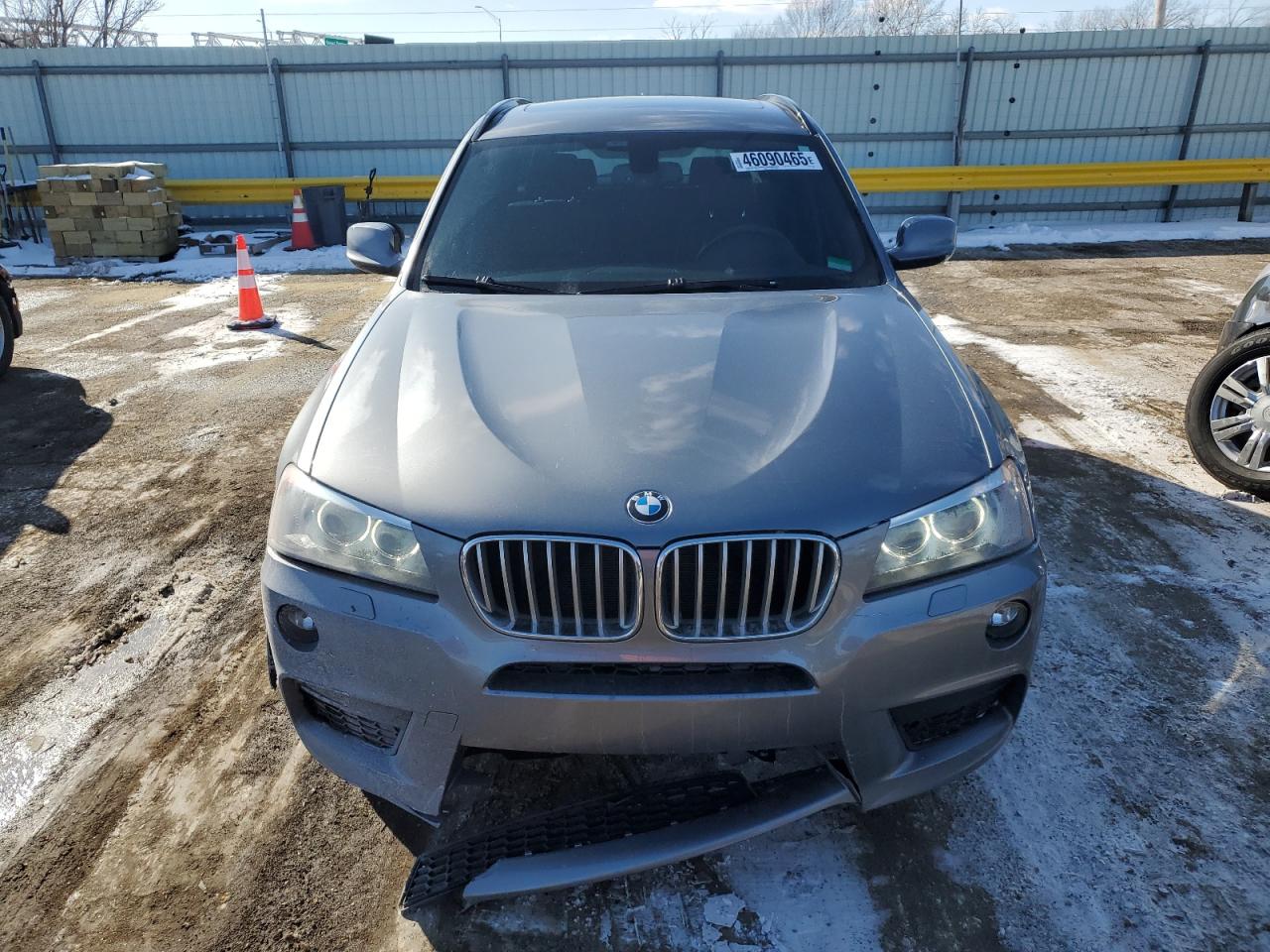 2014 BMW X3 VIN 5UXWX7C54E0E77996 Copart auction photo, front end damage thumbnail 5