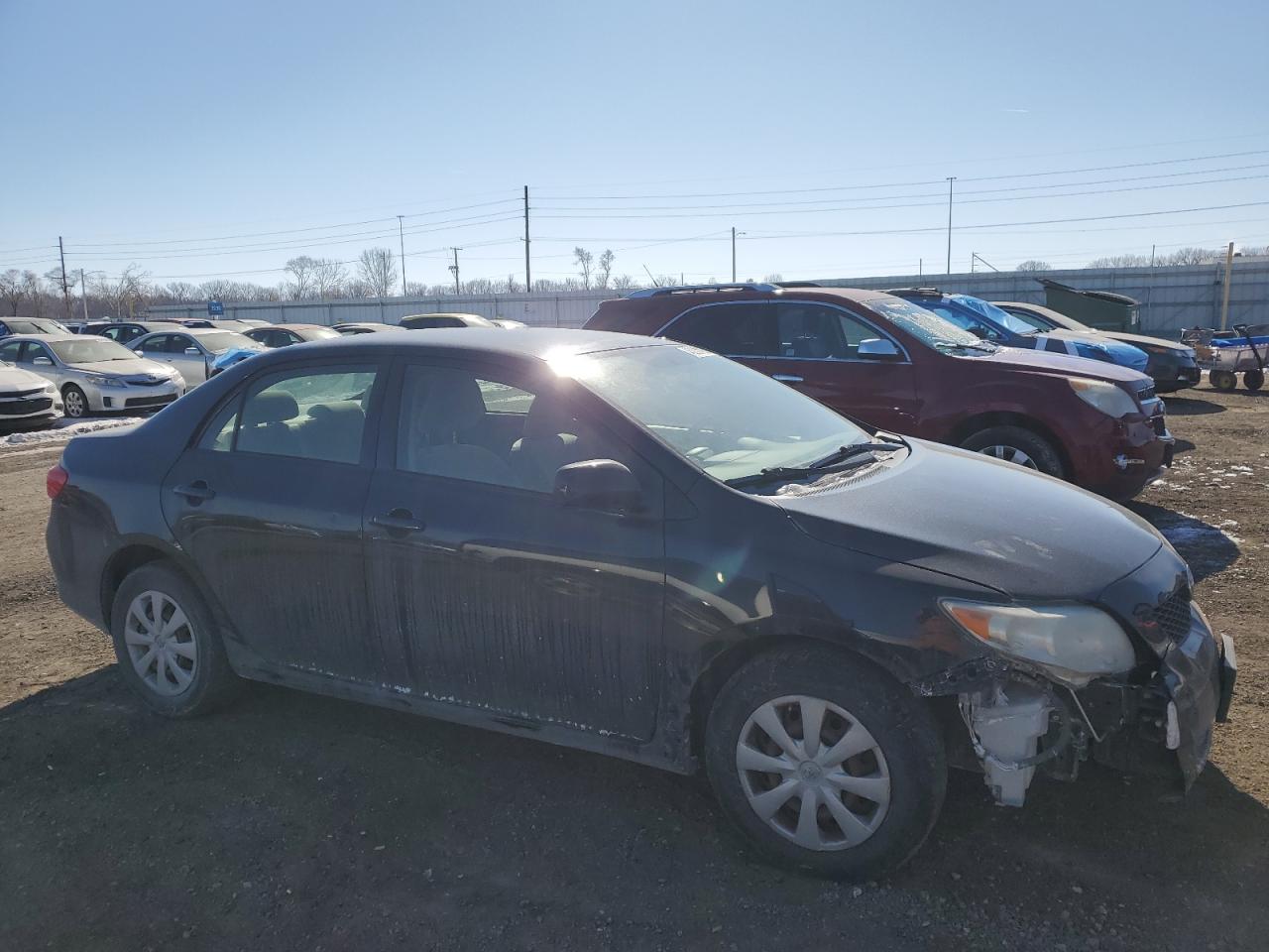 2009 Toyota Corolla VIN JTDBL40E49J029334 Copart auction photo, front end damage thumbnail 4